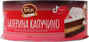 Торт Балерина Капучино Київ БКК к/у 450г