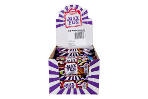 Шоколад молочный с желейными конфетами, печеньем и искрящейся карамелью Max Fun Корона м/у 38г