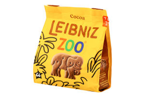 Печиво Какао Zoo Leibniz м/у 100г