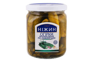 Огірки мариновані По-ніжинськи Ніжин с/б 450г