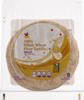 Ahold Flour Tortilla 100% Whole Wheat Medium - 8 CT