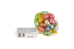 Цукерки з молоч шокол з молочн начинкою в мішечку