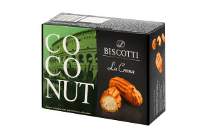 Тістечко заварне Co-co-nut La crema Biscotti к/у 0.15кг