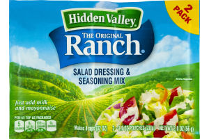 Hidden Valley Salad Dressing & Seasoning Mix The Original Ranch - 2 PK
