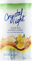 Crystal Light Natural Lemon Iced Tea Drink Mix- 8 CT