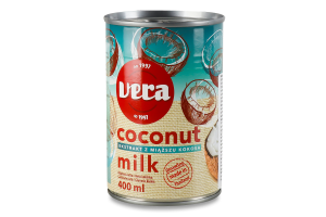 Молоко кокосовое 17-19% Vera ж/б 400мл