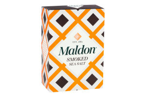 Соль морская копченая хлопьями Maldon к/у 125г
