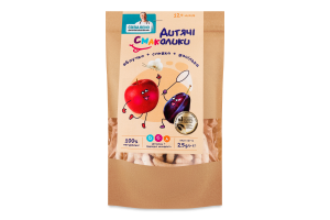 Завтраки сухие для детей от 12мес со сливой, яблоком и ванилью Мультизлаки Дитячі Смаколики д/п 25г