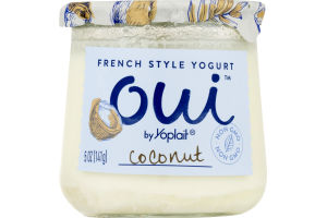 Yoplait Oui French Style Yogurt Coconut