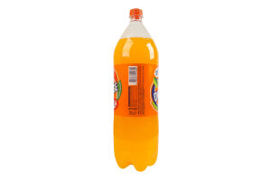 Напиток безалкогольный сильногазированный сокосодержащий с сахаром и подсластителями Orange Fresh п/бут 2л