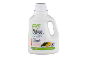 Nature's Promise 2X Laundry Detergent Citrus Cedarwood Scent