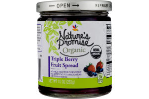 Nature's Promise Fruit Spread Triple Berry
