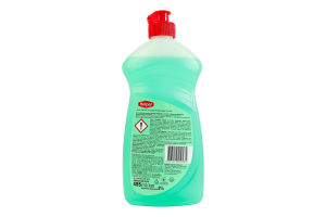 Средство для мытья посуды Зеленый лимон Helper 495мл