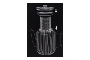 Чайник Ogo Living 1,2л 988767