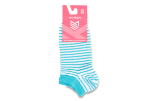 Шкарпетки жіночі MovementStandard №MS M0118S 073 36-38 білий-бірюза