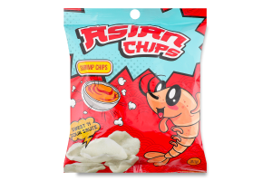Чипси креветкові з смаком кисло-солодкого соусу 30г Asian Chips