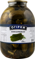 Конс Огірки 3 л /СКО