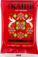 Сир Мисливський з сумішшю перців 50% 160г Канів