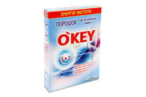 Порошок д/посудомийних машин 500г О"Кей