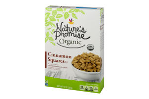 Nature's Promise Organic Cereal Cinnamon Squares