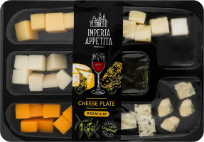 Тарелка сырная Премиум Imperia Appetita лоток 230г
