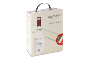 Вино 3л 12% белое полусухое Пино Гриджио Giacondi к/у