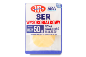 Сир високобілковий Super Body Active нарізаний 140г Mlekovita