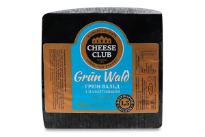 Сир 50% твердий з пажитником Грюн Вальд Cheese Club кг