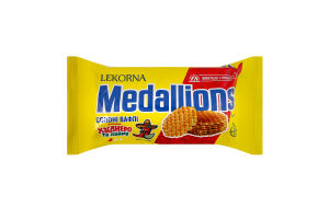 Вафлі солоні зі смаком хабанеро та лайму Medallions Lekorna м/у 60г
