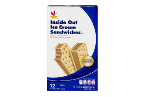 Ahold Ice Cream Sandwiches Limoncello - 12 CT