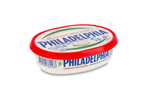 Сыр 37% мягкий с добавлением козьего сыра и розмарина пастеризованный Philadelphia п/у 175г