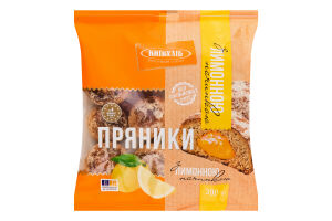 Пряники с лимонной начинкой Київхліб м/у 300г