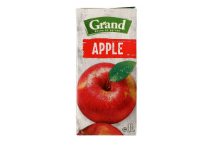 Напиток яблочный Grand т/п 1л