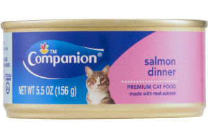 Companion Premium Cat Food Salmon Dinner 5.5 OZ