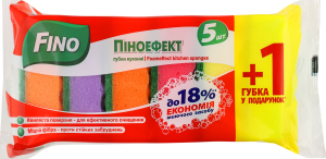 Губки кухонные Пеноэффект Fino 6шт