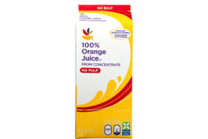 Ahold 100% No Pulp Orange Juice From Concentrate