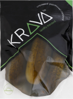 Огірок солоний Krava д/п 500г