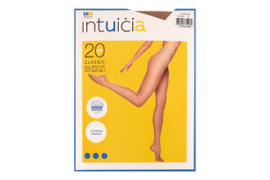 Колготки женские Intuicia Classic 20den 4 vizone