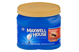 Maxwell House Ground Coffee Breakfast Blend Light
