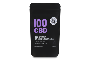 Добавка диетическая CBD-масло 30% 3000мг Натуральный 100 CBD 10мл