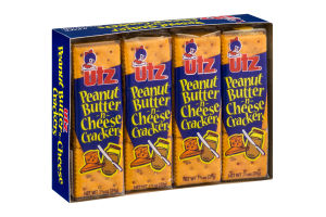 Utz Peanut Butter -n- Cheese Crackers - 8 PK