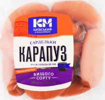 Сардельки Карапуз Київський м'ясокомбінат в/с кг