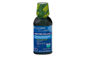 CareOne Nighttime Cold & Flu Relief Original