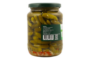 Огірки Пікулі мариновані 680г твіст/б Домашні продукти