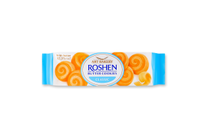 Печиво здобне з маслом класичне Butter cookies Roshen м/у 140г