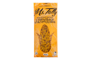 Изделия макаронные Спиральки кукурузные Ms.Tally м/у 300г