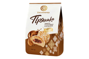 Пряники заварные глазированные с начинкой Со вкусом сгущенного молока Dесняночка м/у 400г