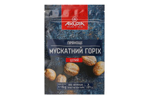 Горіх мускатний цілий Akura д/п 15г