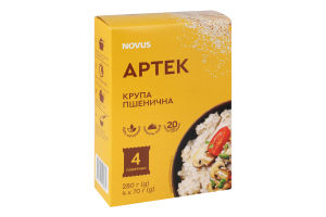 Крупа пшенична в пакетиках Артек Novus к/у 4х70г