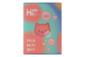 Набор для тела Mini box Kids beauty Minimi 3шт